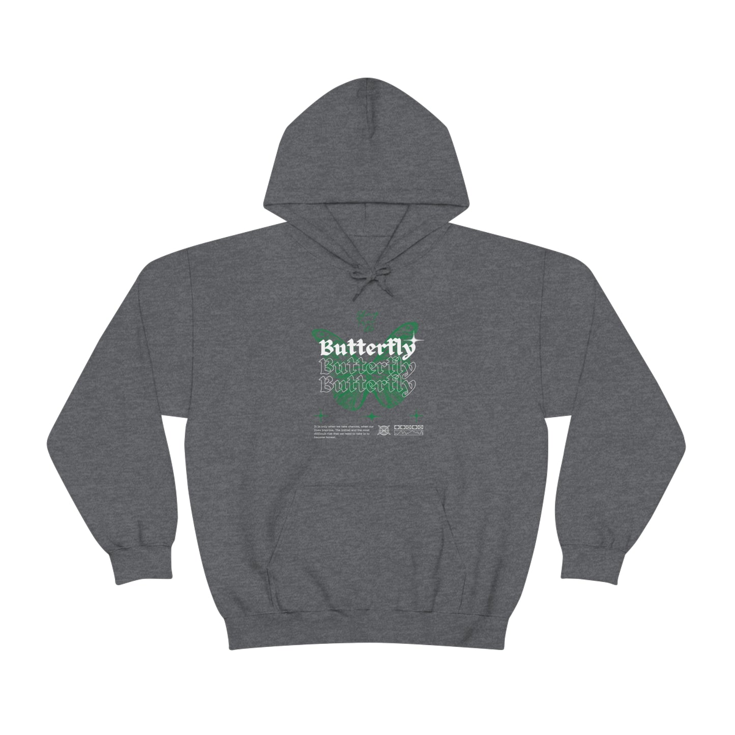 StayTrue Butterfly Unisex Heavy Blend™ Hooded Sweatshirt