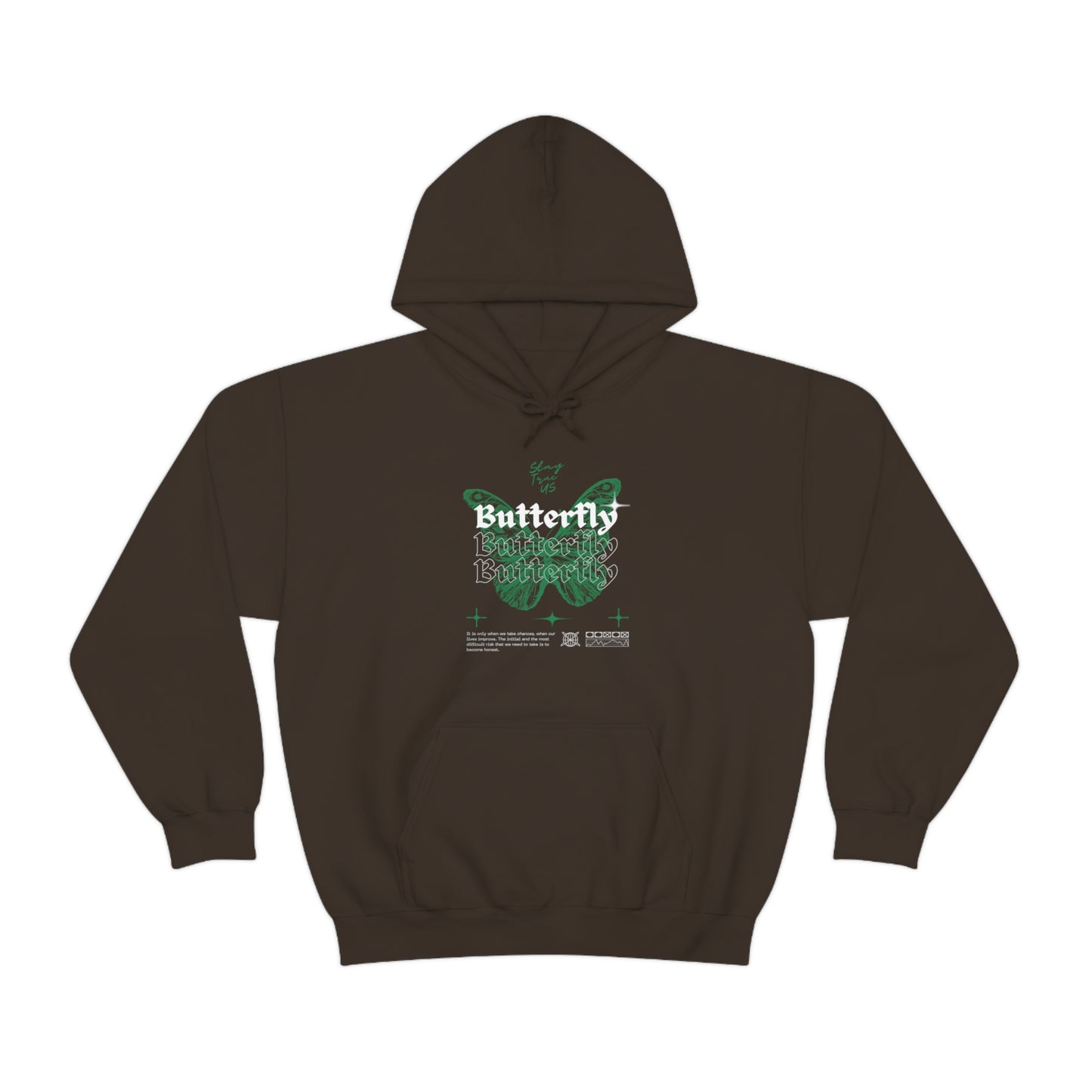 StayTrue Butterfly Unisex Heavy Blend™ Hooded Sweatshirt